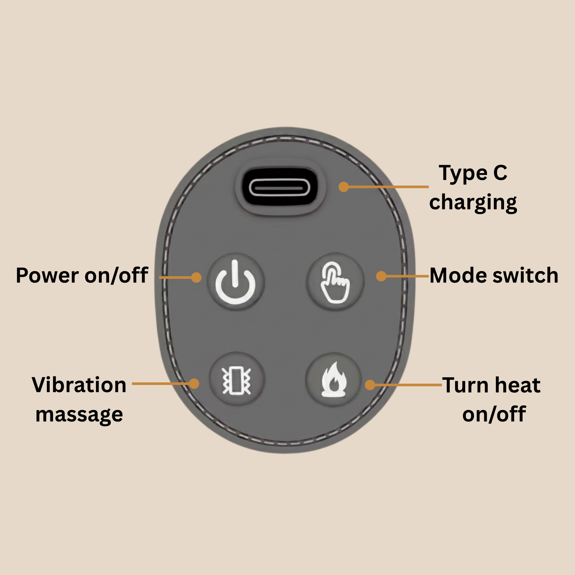 Nucha Heated Neck Massager Pillow