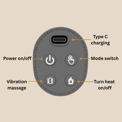 Nucha Heated Neck Massager Pillow